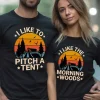 Funny Couples Shirts Engagement Gifts Hiker Tshirts 2