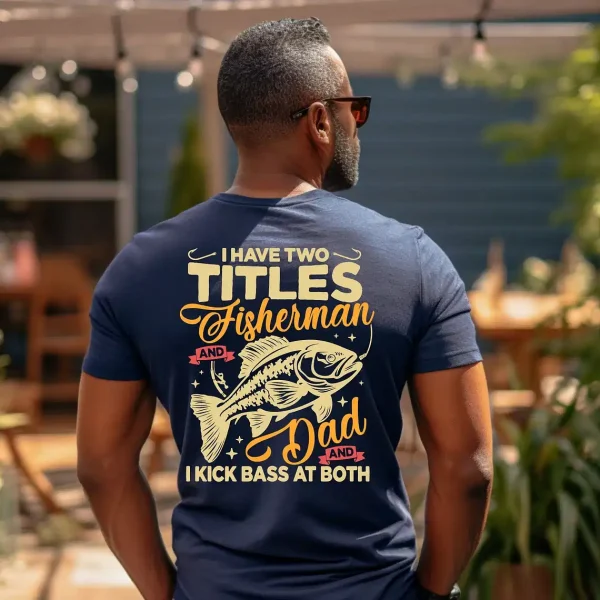 Funny Fishing Dad Shirt 1
