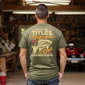 Funny Fishing Dad Shirt 2