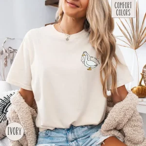 Funny Goose Shirt Women Mr and Mrs 2