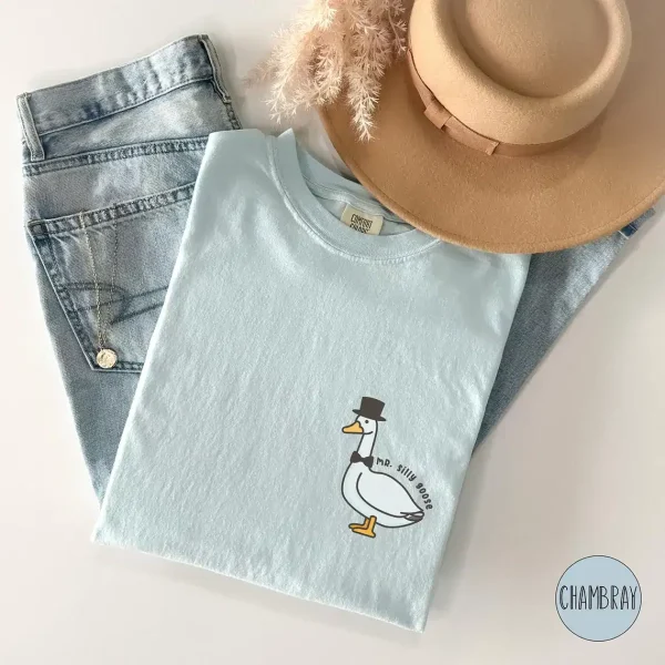 Funny Goose Shirt Women Mr and Mrs 4