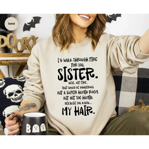 Funny Sister Sweatshirt Sister Gift Big Sister Longsleeve Little Sisters Hoodie Gifts For Sister Big Sister Gift Funny Saying Shirts 3 gm optimized