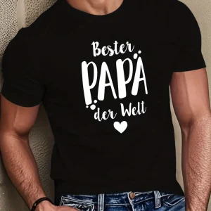 German World s Best Dad MenS Short Sleeve 1