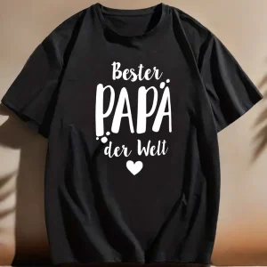 German World s Best Dad MenS Short Sleeve 3