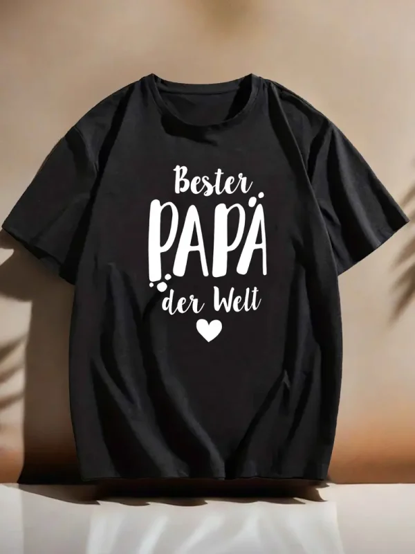 German World s Best Dad MenS Short Sleeve 3