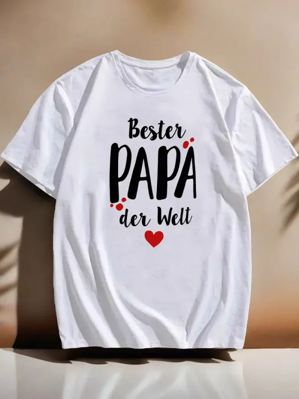 German World s Best Dad MenS Short Sleeve 4