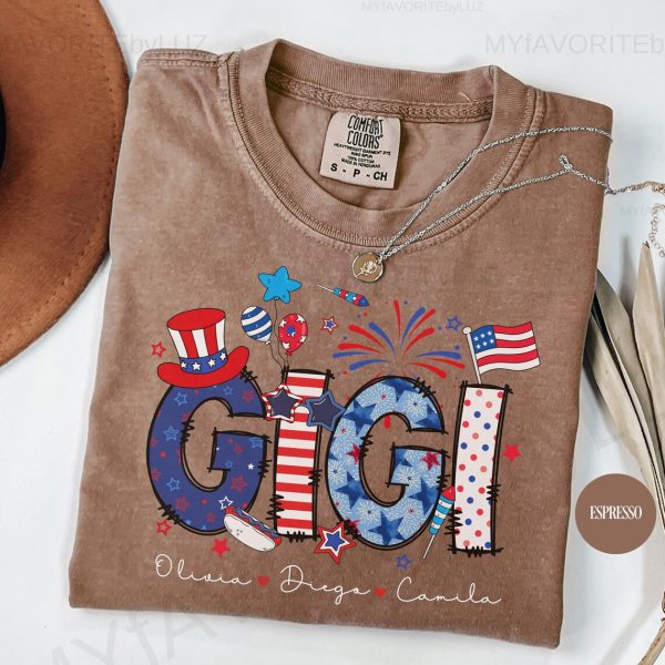 Gigi 4th Of July ShirtShirt 1