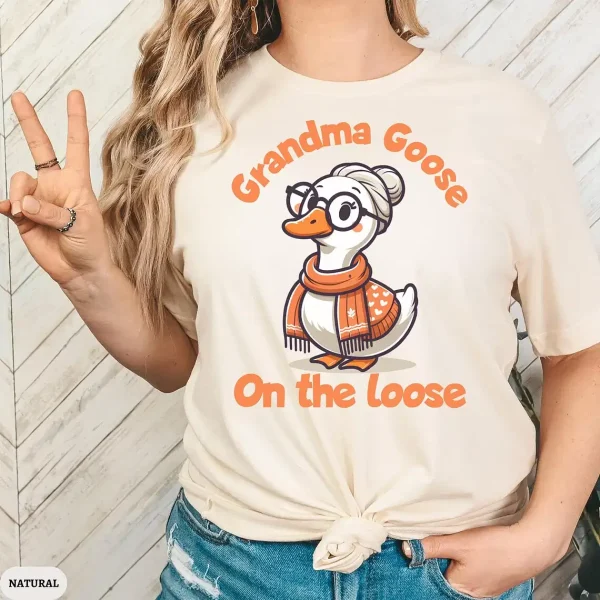Grandma Goose on the Loose Shirt 4