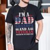 Im A Dad Grandpa And A Veteran Nothing Scares Me Shirt 1