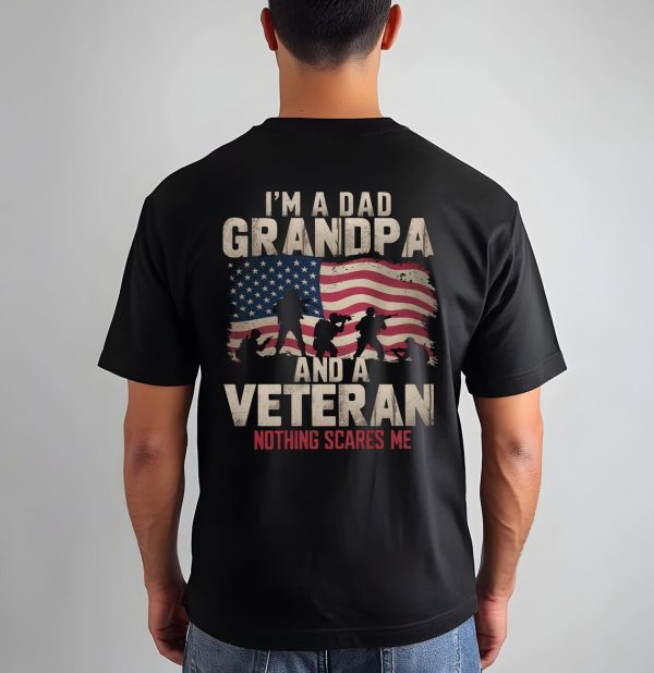 Im a Dad Grandpa and a Veteran 2