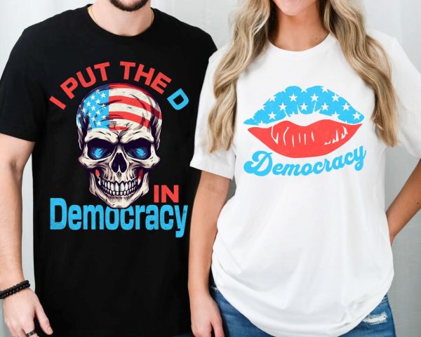 July 4th Matching Couple Shirts 1