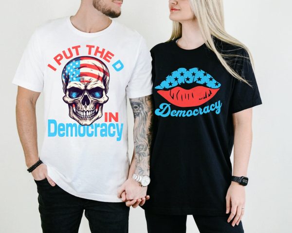 July 4th Matching Couple Shirts 3