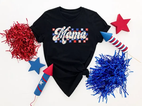 Mama 4th of July Shirt 1