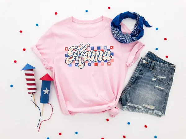 Mama 4th of July Shirt 4