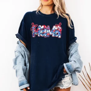 Mama 4th of July Shirt Mama July 4th Shirt 4