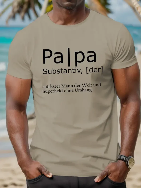 MenS FatherS Day Casual Black 1