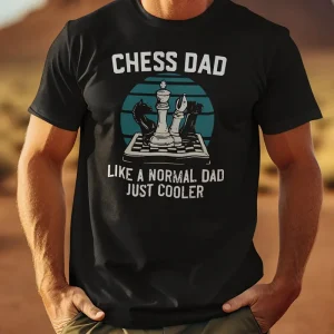 Mens Chess Dad Graphic T Shirt 2