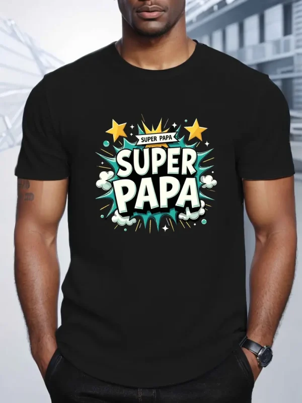 Mens Super Papa Graphic 2