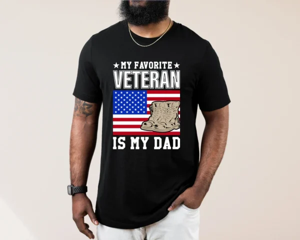 My Favorite Veteran Is My Dad Shirt 2