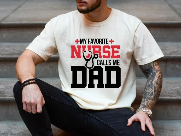 Nurse Dad Shirt American Flag Nurse Dad Tshirt 2