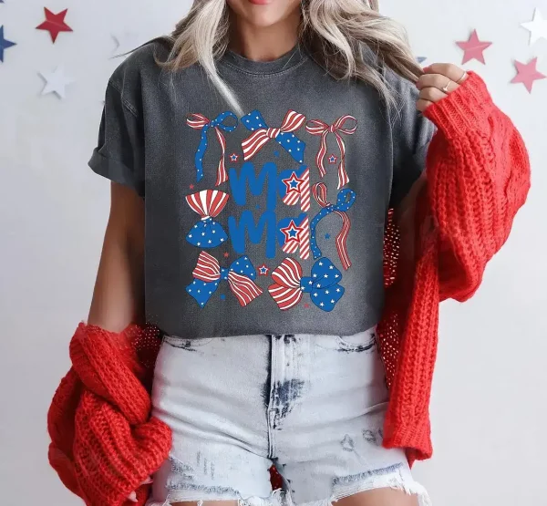 Patriotic Mama T Shirt 1