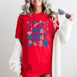 Patriotic Mama T Shirt 3