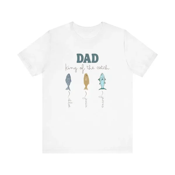 Personalised Dad Fishing Shirt 3
