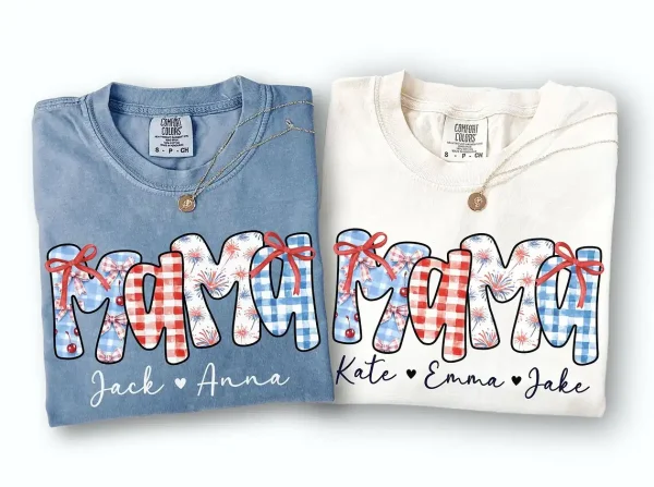 Personalized 4th of July Mama 2