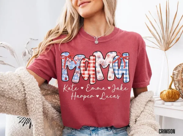 Personalized 4th of July Mama 3