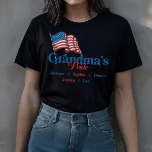 Personalized Dads American Pride T shirt 3