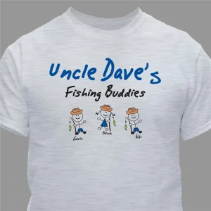 Personalized Fishing Buddies T Shirt 2