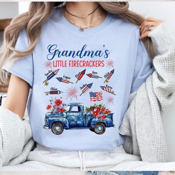 Personalized Grandma Shirt 4