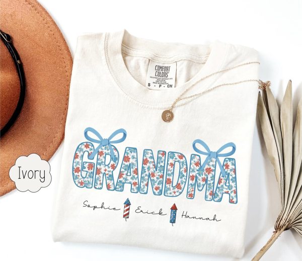 Personalized Grandma Shirt 6