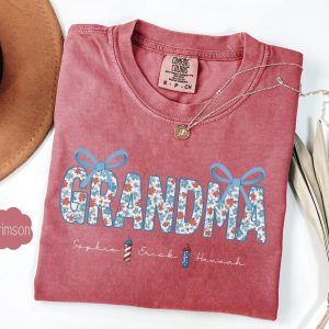 Personalized Grandma Shirt 8