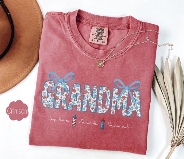Personalized Grandma Shirt 8