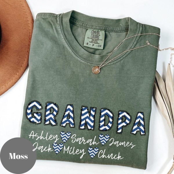 Personalized Grandpa Shirt 4