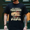 Personalized My Fishing Buddies Call Me Papa Fishing Shirt 2