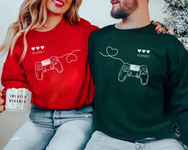 Player 1 Player 2 Matching Sweatshirt 1