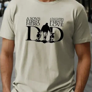 Plus Size Mens DAD Graphic Print 2