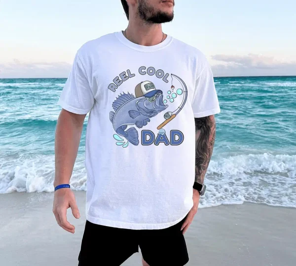 Real Cool Dad Fishing Shirt 1
