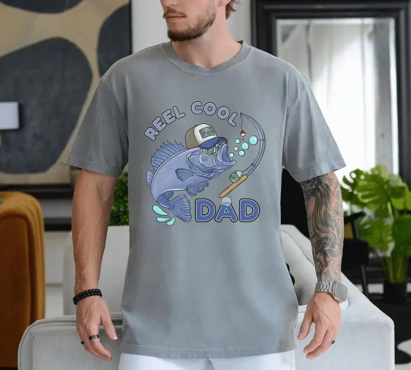 Real Cool Dad Fishing Shirt 3