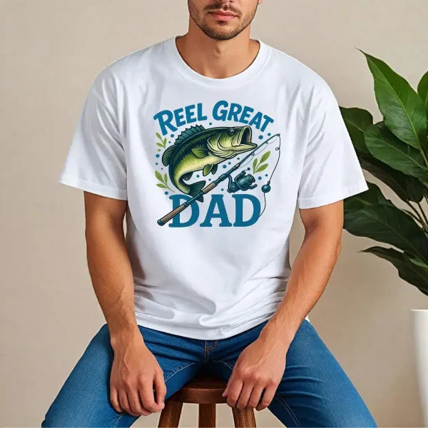 Reel Great Dad Fishing Shirt 1