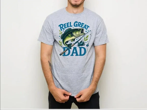 Reel Great Dad Fishing Shirt 3