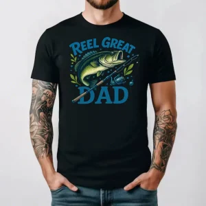 Reel Great Dad Fishing Shirt 4