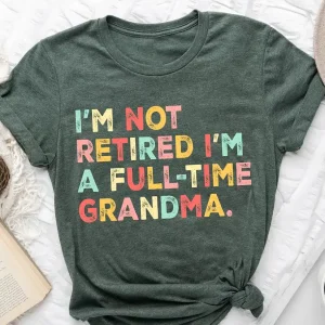 Retired Grandma Shirt 3