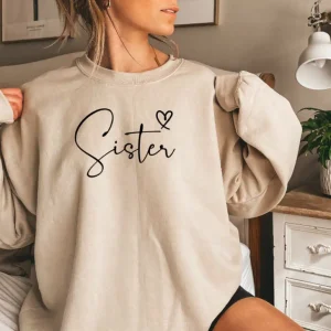 Funny Sister Sweatshirt, Sister Gift, Big Sister Long Sleeve, Little Sisters, Gifts For Sister, Big Sister Gift, Funny Saying