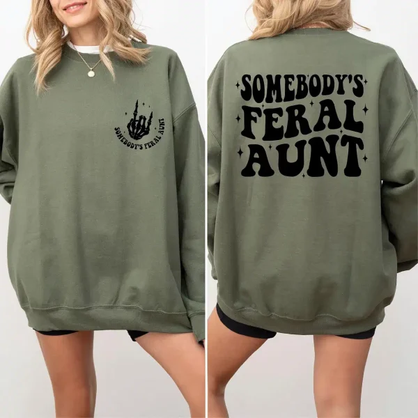 Somebodys Feral Aunt shirt 2