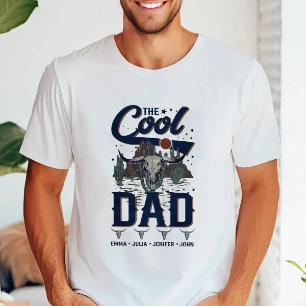 The Cool Dad Shirt Western Dad T Shirt 2