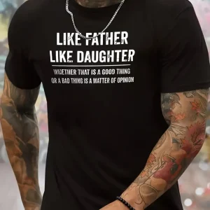 Unique LIKE FATHER LIKE DAUGHTER Print 2