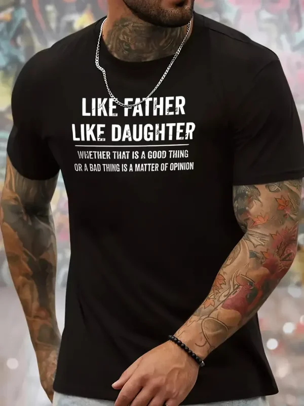Unique LIKE FATHER LIKE DAUGHTER Print 2